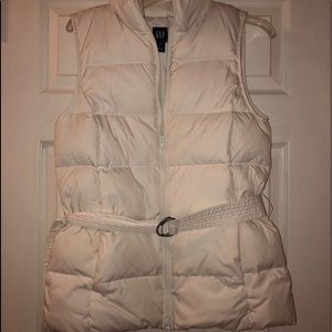 Women’s White Gap Vest Small Barely Worn